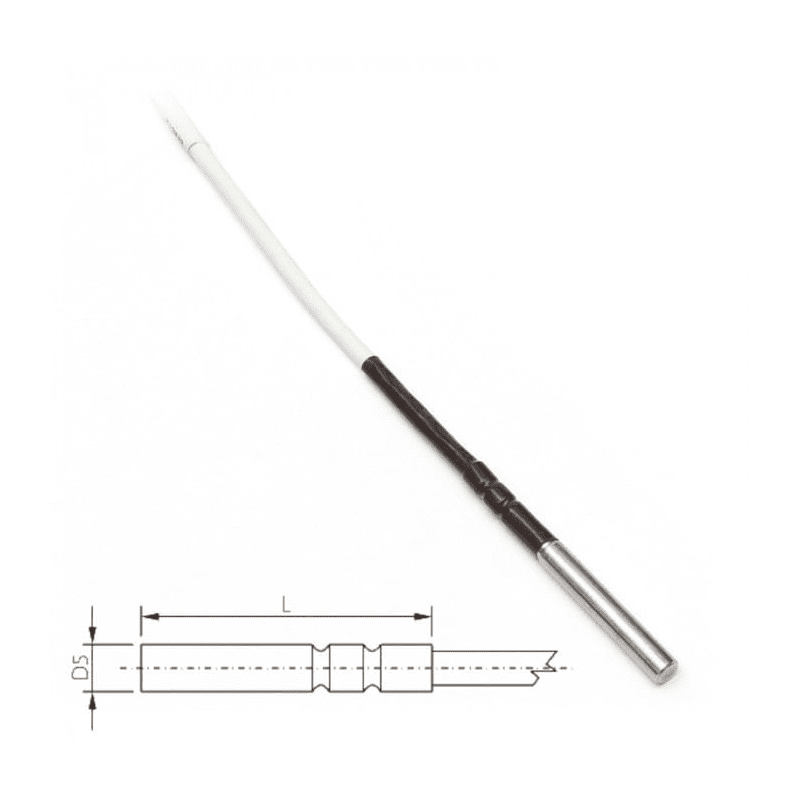 TEP-102B-CRYO Pt1000 Cryogenic temperatuur sensor - Hirschmann connector